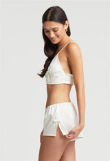 Shimmer Bralette/ Short Set