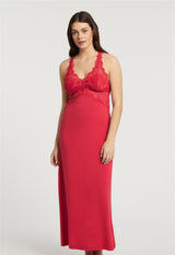 Belle Époque Lace T-Back Gown