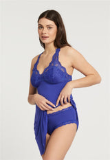 Chemise & High Waist Boyshort Set