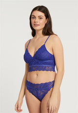 Longline Bralette and Brazilian Set