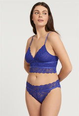 Longline Bralette and Brazilian Set