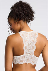 Lace T-Back Full Bralette