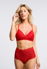 Lacy Wire-Free Bra