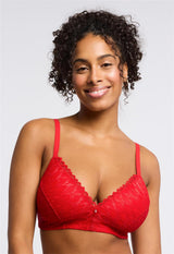 Lacy Wire-Free Bra