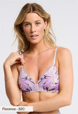 Lavender Fields Wire-Free T-Shirt Bra