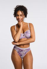 Lavender Fields Keyhole Balconnet Bra
