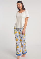 Florence Dropped Shoulder Bamboo T Shirt/Pant By Inej