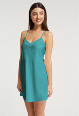 V-Neck Silk Chemise By Inej