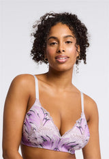 Lavender Fields Wire-Free T-Shirt Bra