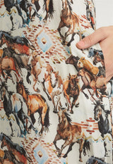 Wild Horses Lounge Dress By Inej