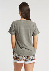 Wild Horses Dropped Shoulder T Shirt/Short By Inej