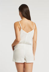 Cotton Gauze Romper By Inej