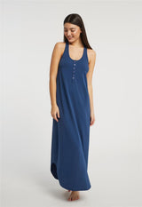 Raceback Bamboo Tank Dress By Inej
