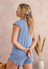 Shortie Pj Set with scrunchie