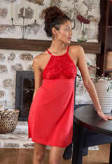 Parisian Nights High Neck Chemise