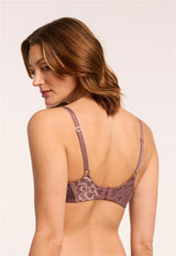 Woodrose Flirt Demi Lace Bra