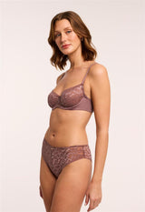 Woodrose Flirt Demi Lace Bra