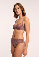 Woodrose Flirt Demi Lace Bra
