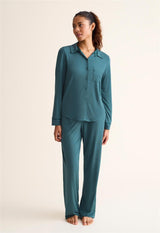 Button Down Pj Set