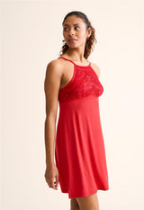 Parisian Nights High Neck Chemise