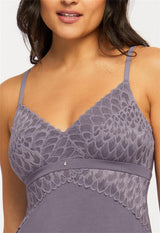 Modal Bust Support Midi Chemise