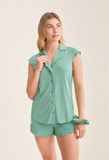 Shortie Pj Set with scrunchie