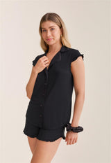 Shortie Pj Set with scrunchie