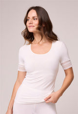 BodyBliss Short Sleeve Top
