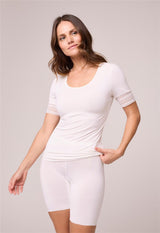 BodyBliss Short Sleeve Top