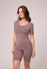 BodyBliss Short Sleeve Top