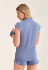 Shortie Pj Set with scrunchie