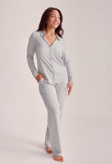 Button Down Pj Set