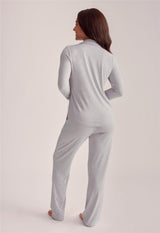 Button Down Pj Set