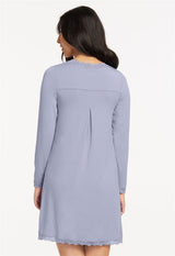 Modest Nightshirt With Shelf Bra