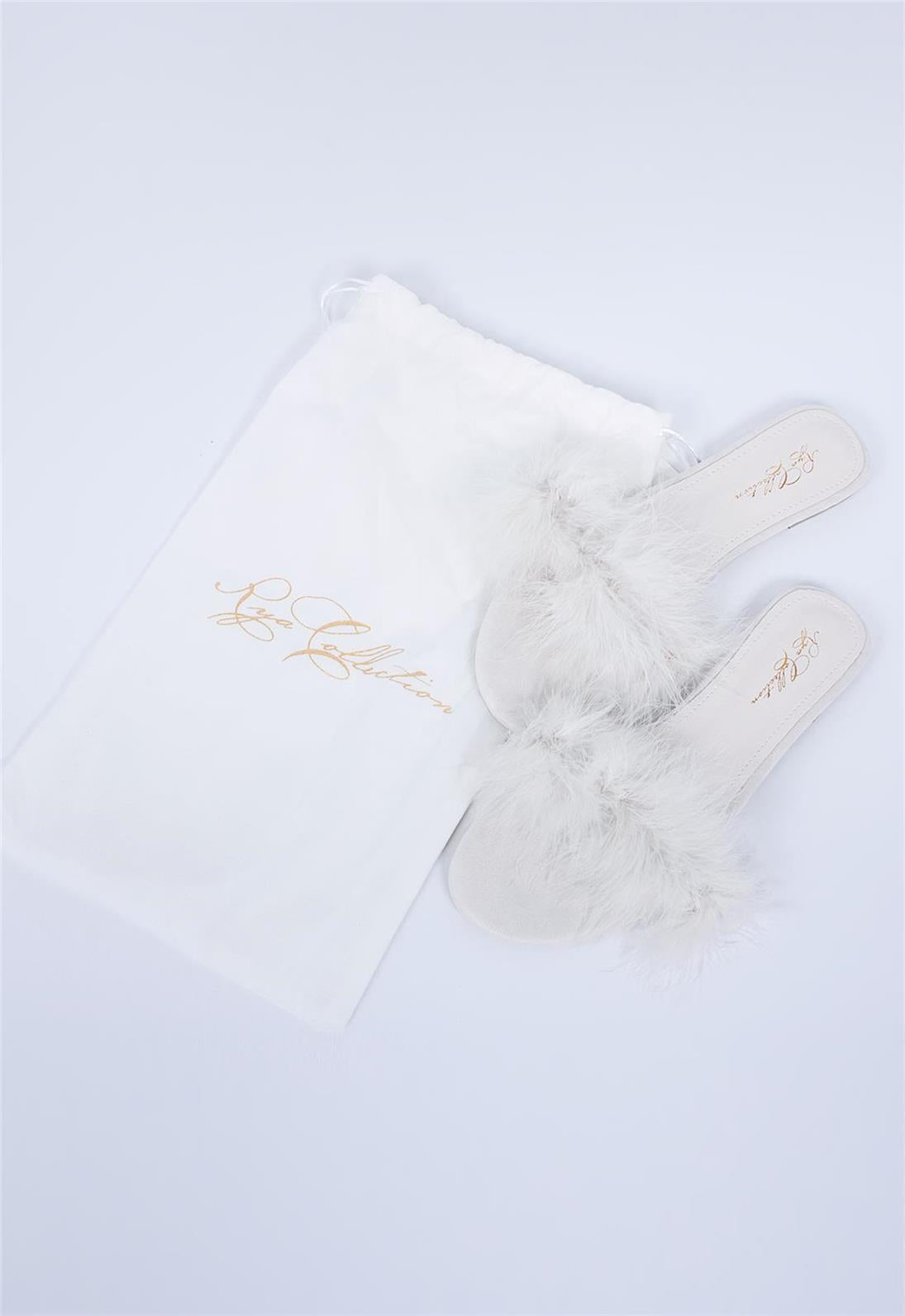 Feather Slipper