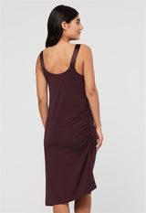 Lounge Shirred Dress