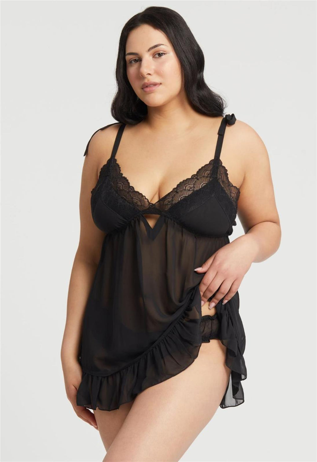 Dahlia Plus Babydoll Panty