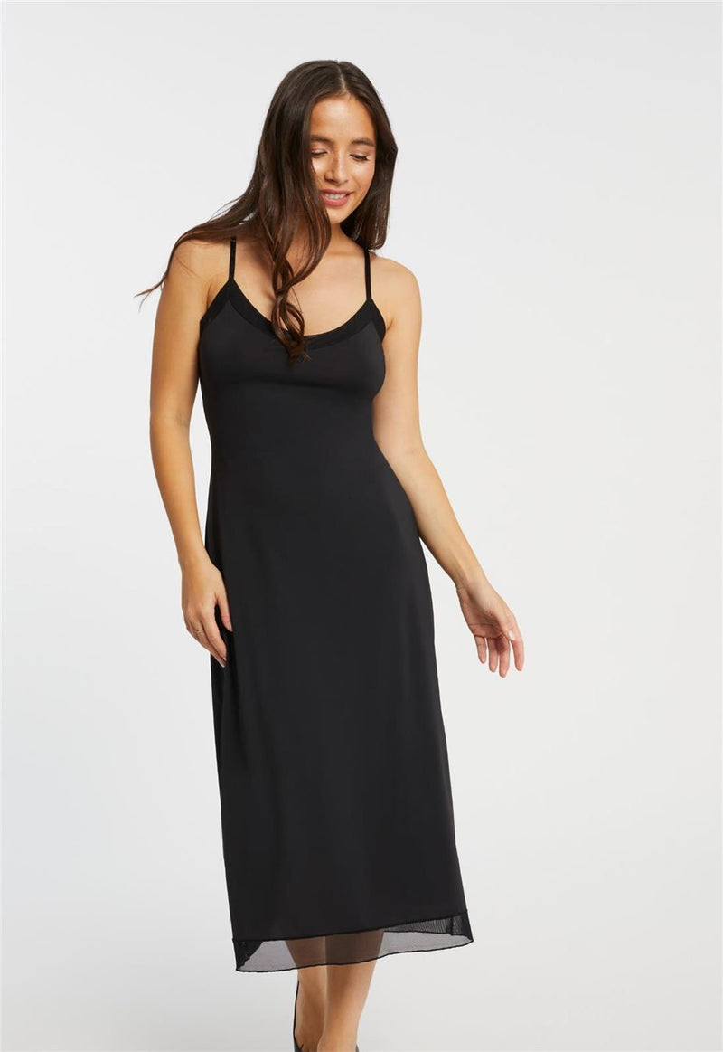 Maxi Length Slip - XL / Black