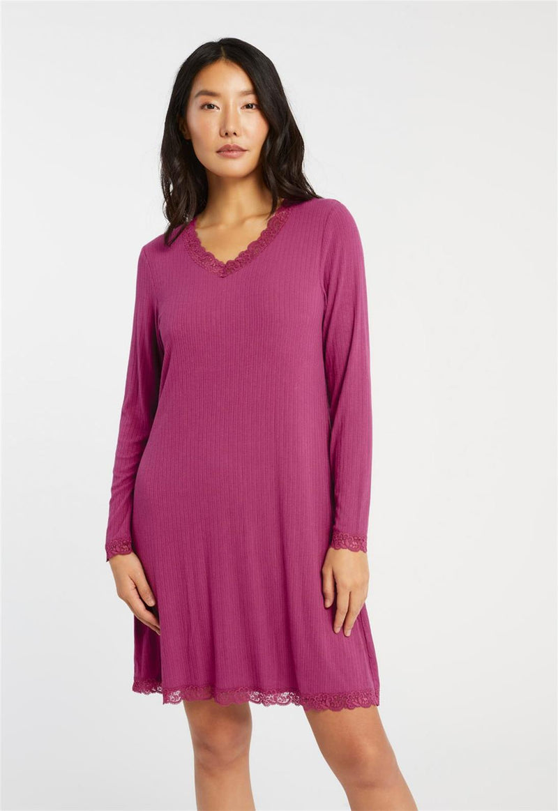 Modest Nightshirt With Shelf Bra