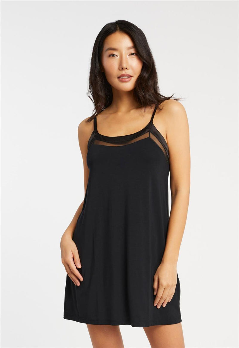 Tuxedo Slip Chemise