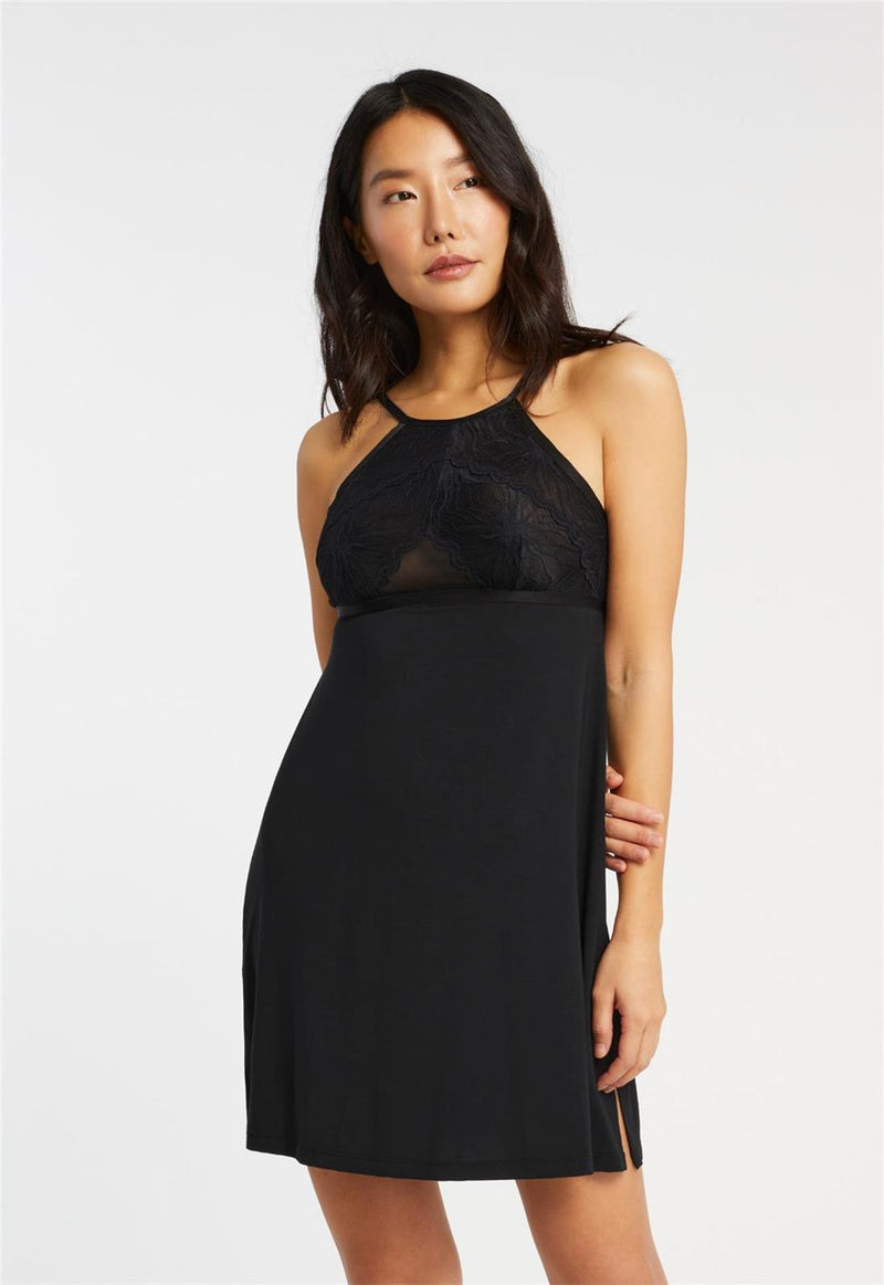 Parisian Nights High Neck Chemise