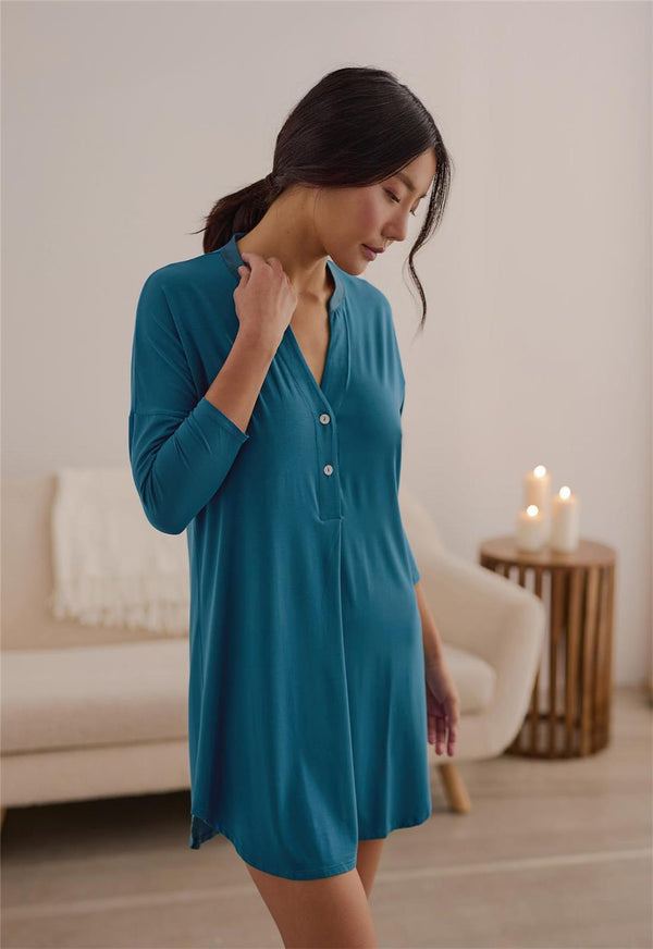 Dolman 3/4 Sleeve Nightshirt