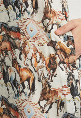 Wild Horses Lounge Tencel Dress