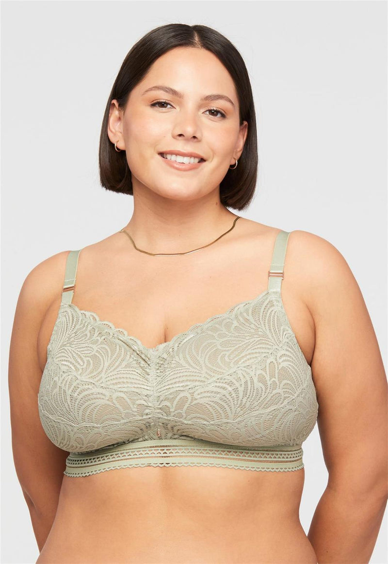 London Fog Cup-Sized Lace Bralette