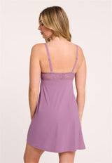 Berry Garden Bust Support Chemise