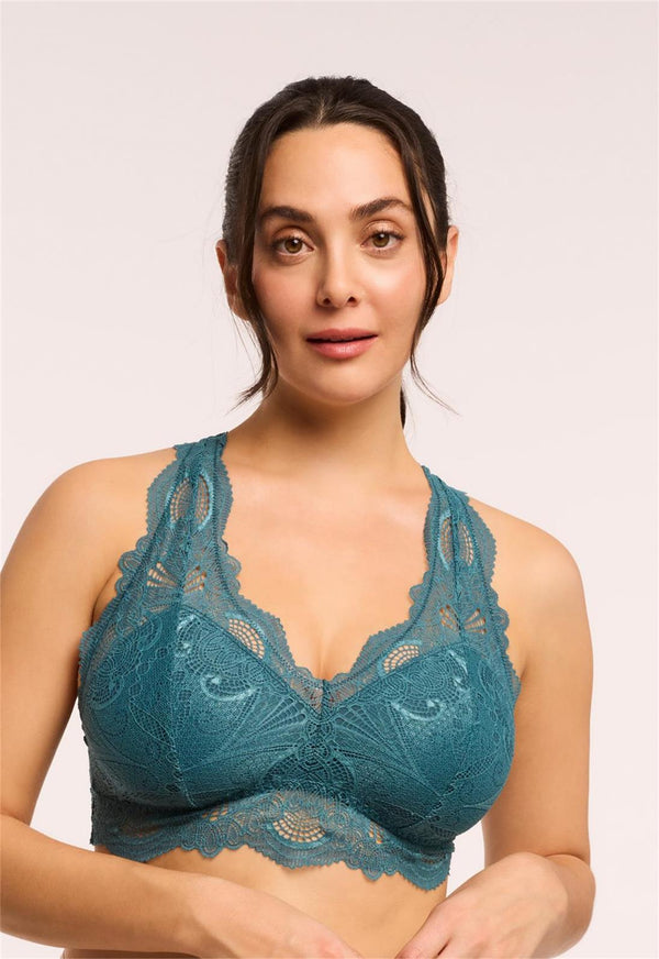 Lace T-Back Full Bralette