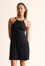 Parisian Nights High Neck Chemise