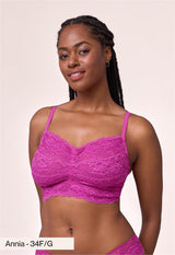 Cup-Sized Lace Bralette