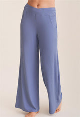 Flared leg pant with pockets