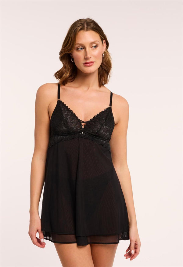 Lacy Babydoll Set